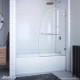 Aqua Uno Hinged Tub Door