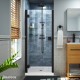 Lumen Semi-Frameless Pivot Shower Door