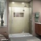 Unidoor-X 53 1/2 - 61 Hinged Shower Door