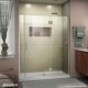 Unidoor-X 53 1/2 - 61 Hinged Shower Door