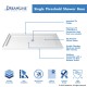 SlimLine Single Threshold Shower Base