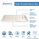 SlimLine Single Threshold Shower Base